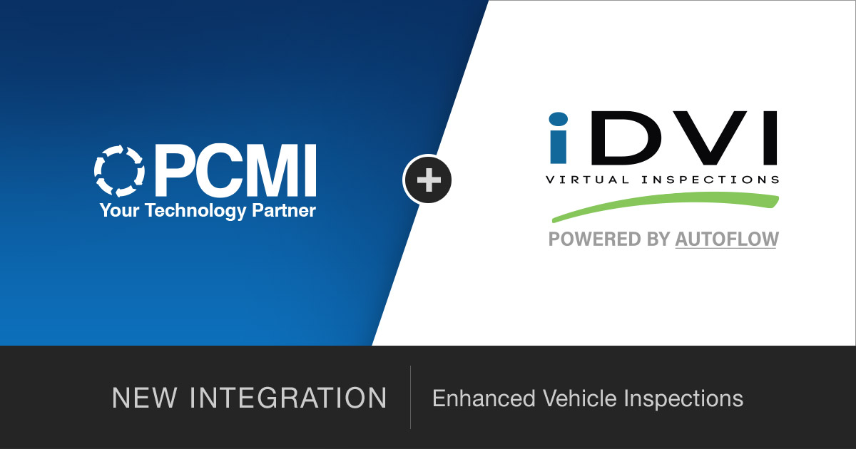 PCMI New Integration - iDVI Virtual Inspections, Powered by Autoflow